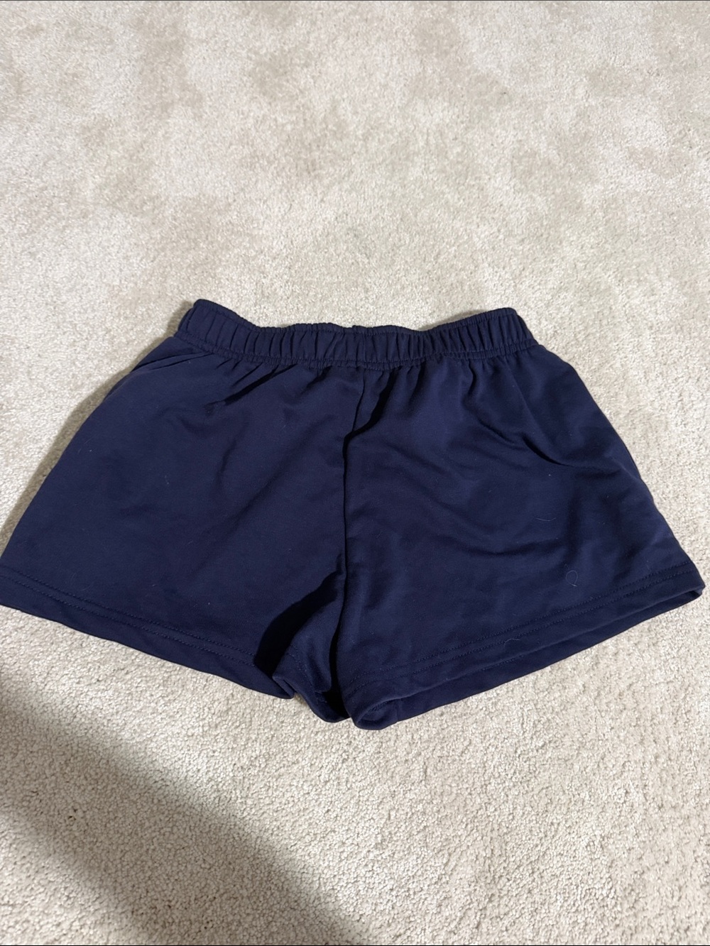 size xs shein navy blue shorts